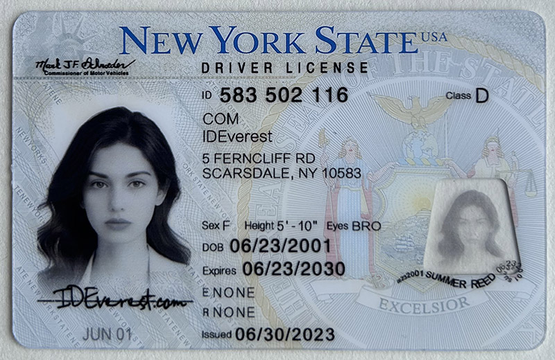 Title: Different features of Standard ID, Real ID and Enhanced New York Driver License to prevent co