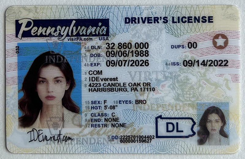 ideverest: How to Get an Authentic Pennsylvania ID Card