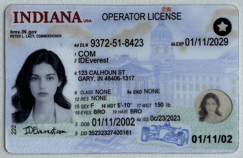 Indiana Fake ID